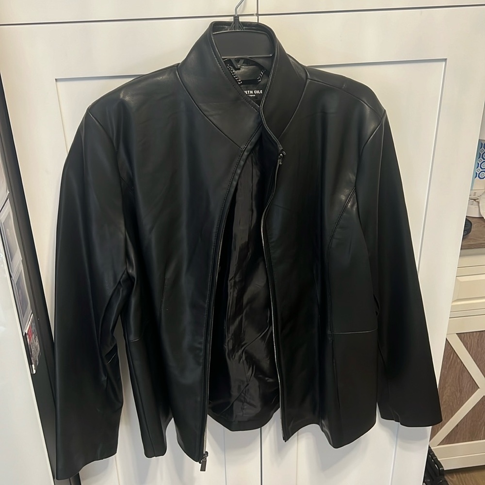 Kenneth Cole Black Jacket - women’s large - like new